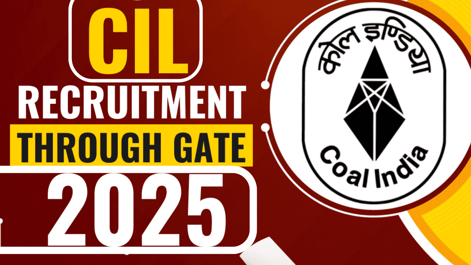 Coal India Limited Management Trainee Recruitment 2025