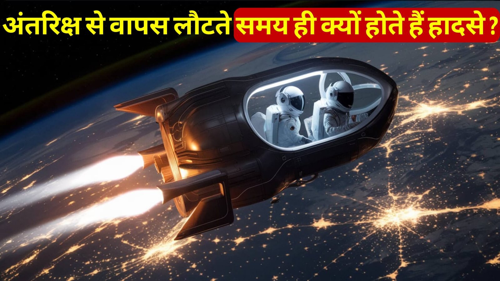 🔥 Shocking Truth: पृथ्वी वापसी में Astronauts का सबसे बड़ा खतरा क्यों ! Sunita Williams