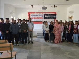 National Service Scheme camp in Government College, Amet | आमेट के सरकारी कॅालेज में राष्ट्रीय सेवा योजना शिविर: नशा मुक्ति अभियान पर केंद्रित आयोजन, छात्रों ने ली शपथ - Amet News